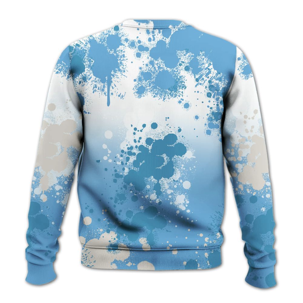 Sweatshirt To Match SB Dunk Low University Blue - Trust No One Scary All Over Print