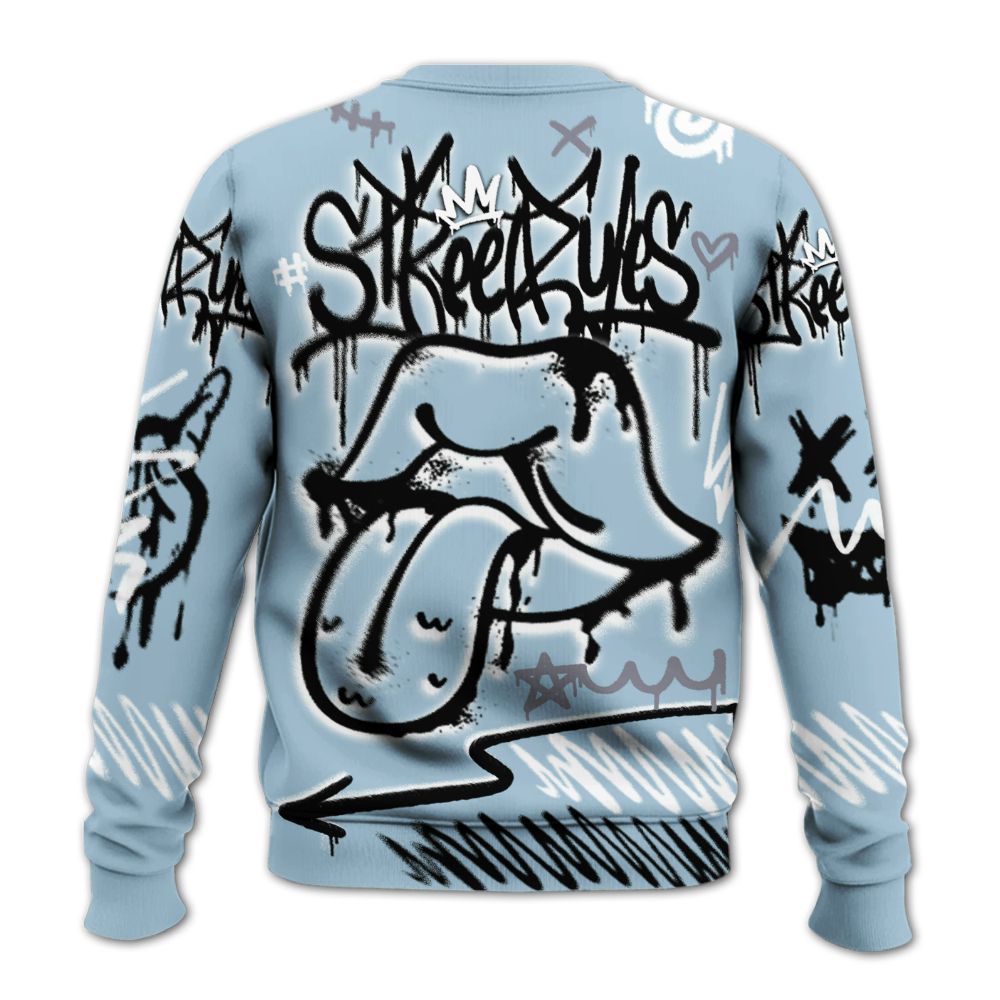 Sweatshirt To Match Chambray 7s - Break Rules Streetwear All Over Print