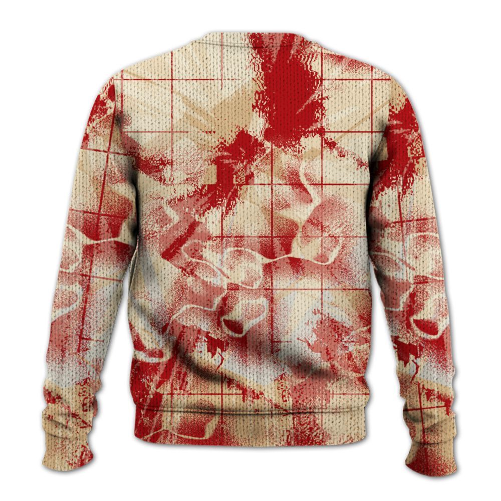 Sweater To Match Dunk Low Strawberry Waffle - God Blessed Graphic