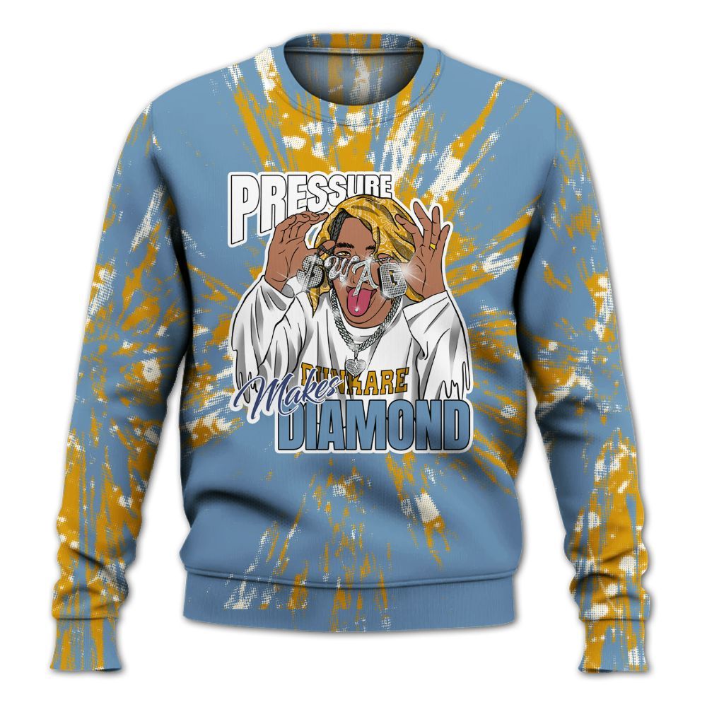 Sweatshirt To Match High OG First In Flight 1s - Pressures Makes Sweatshirt To Match Lux All Over Print