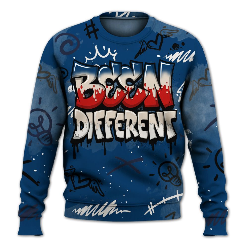 Sweatshirt To Match Retro Rare Air 11s - Drip Been Di2ferent All Over Print