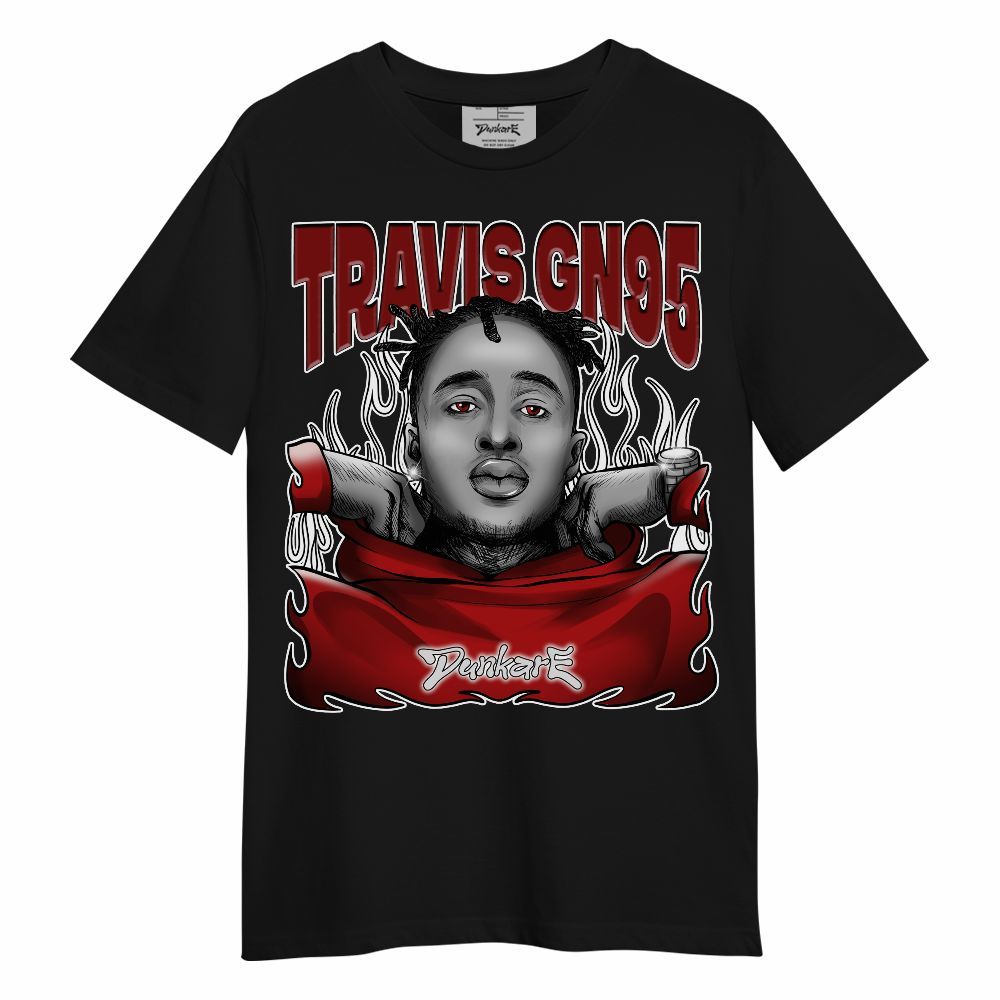 Shirt To Match Red Taxi 12s - Shirt To Match X Travis_GN95 Unisex Shirt