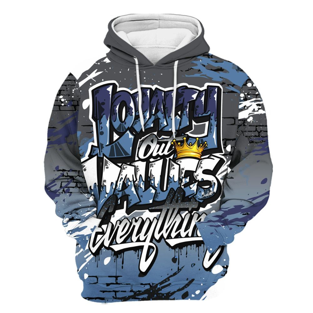 Hoodie To Match Air Max 95 Stash - Values Of Loyalty Drip All Over Print