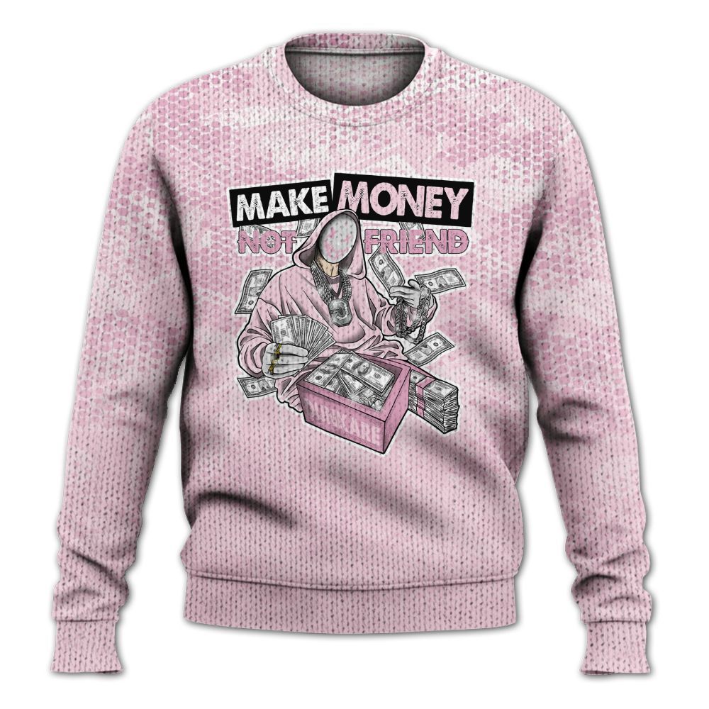 Knitted Sweater To Match Orchid 4s - Make Moneys Unique