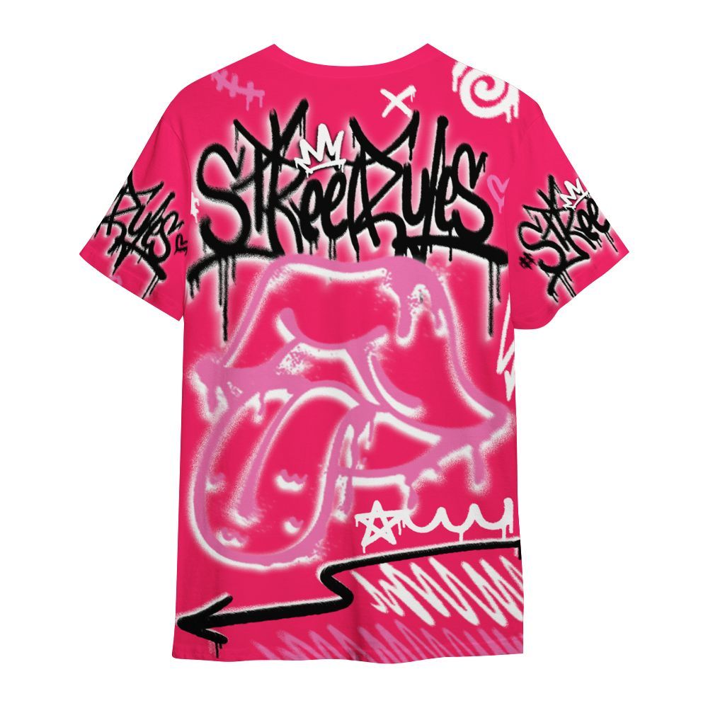 Shirt To Match Air VaporMax Plus Triple Pink - Break Rules Streetwear All Over Print