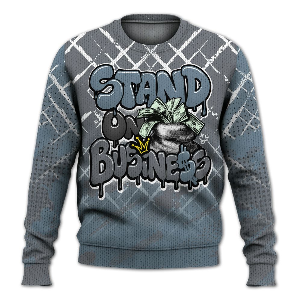 Knitted Sweater To Match Air Max DN Silver Bullet - Halftone Stand Business Dripping