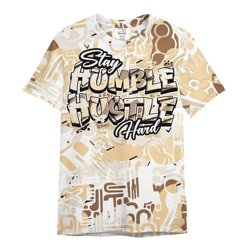 Shirt To Match Desert Camo 3s - Humble Hustle Retro All Over Print