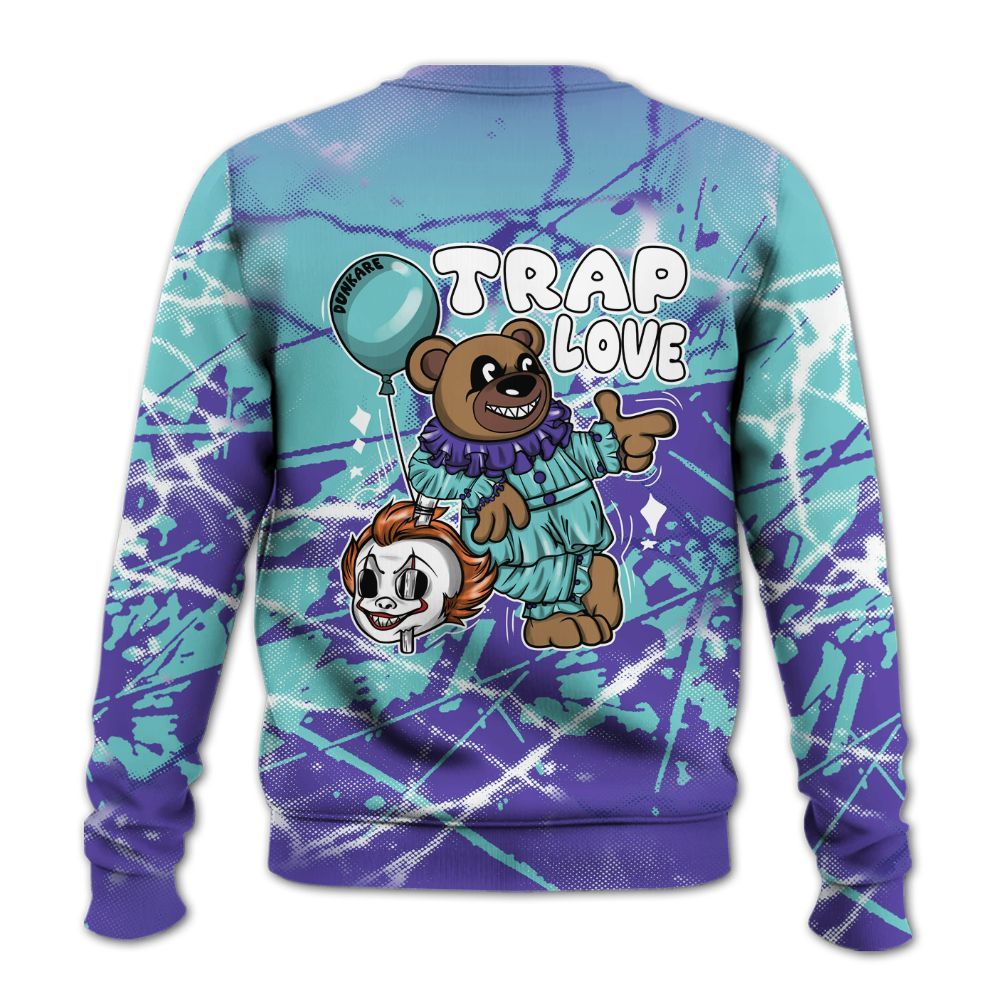 Sweatshirt To Match Low Hornets 1s - Trap Loves Bear Profound All Over Print