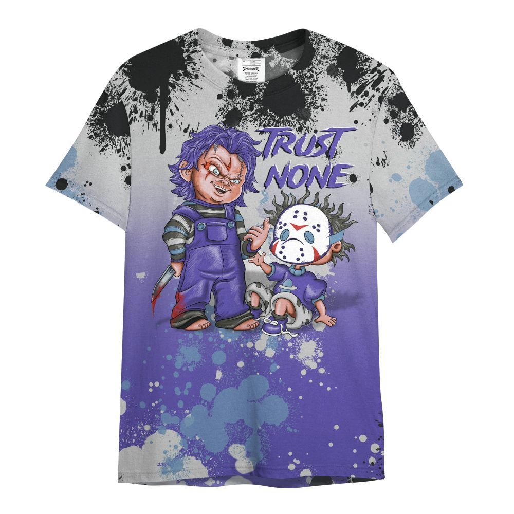 Shirt To Match Retro Concord 5s - Trust No One Scary All Over Print