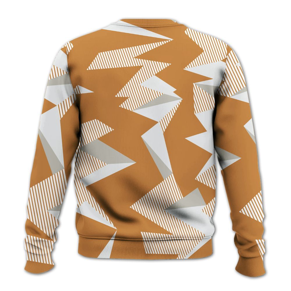 Sweatshirt To Match Dunk Low Nature Wheat Suede - Geometric Camouflage Pattern All Over Print