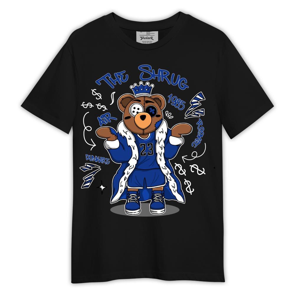 Shirt To Match Air Foamposite One Royal - The Shrug Shirt Outfit