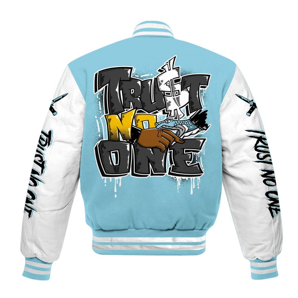 Varsity Jacket To Match Dunk High Homer Simpson - Trust No One Dripping All Over Print