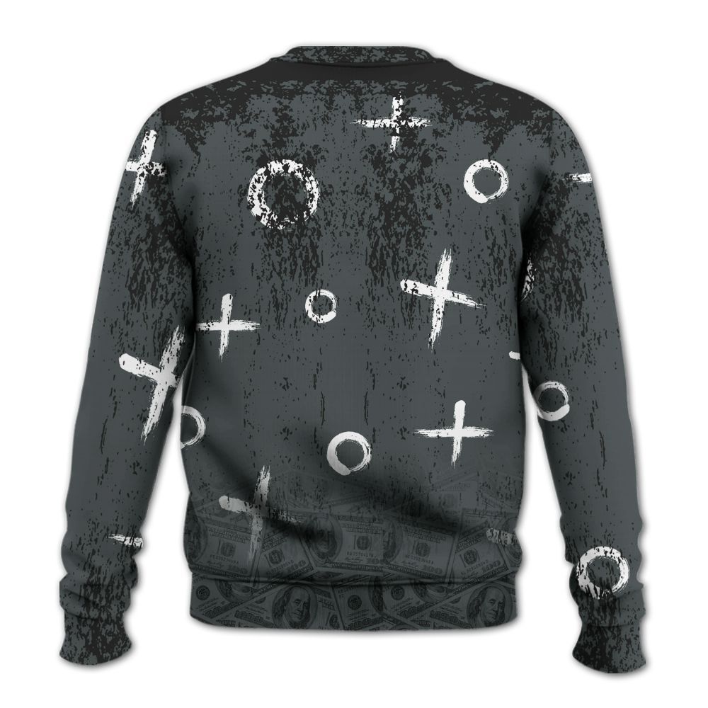 Sweatshirt To Match Black RM Nigel Sylvester 4s - Selfmade Unique Grunge All Over Print