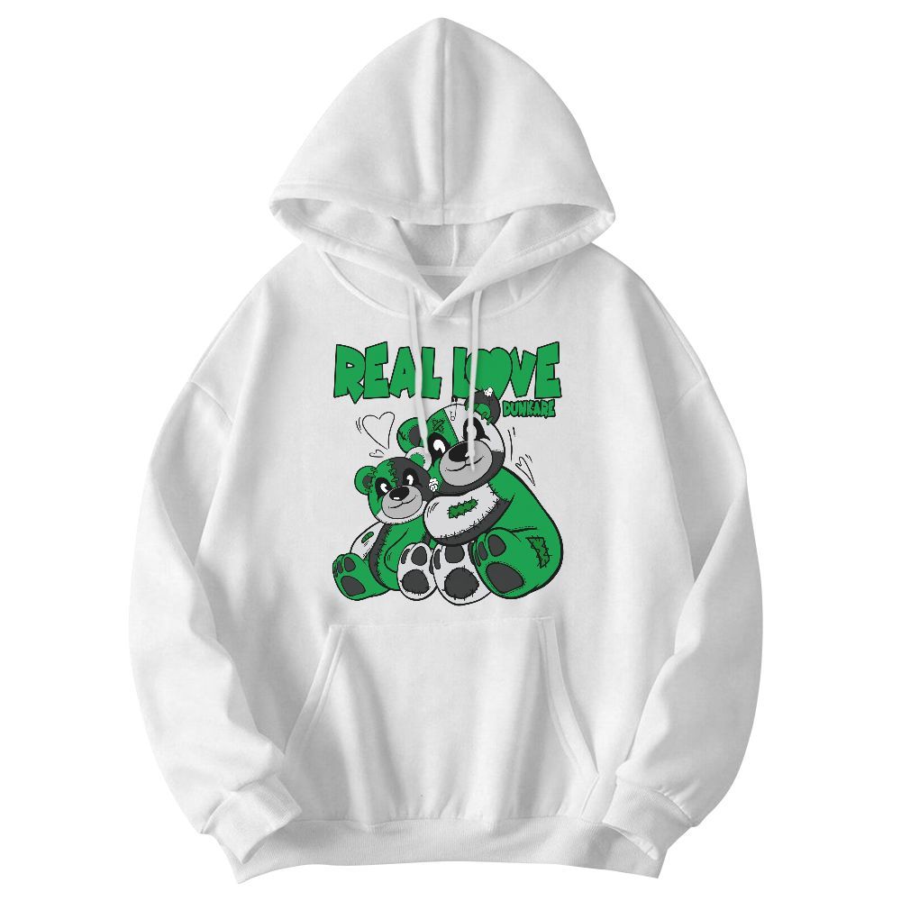 Sweatshirt To Match Low Lucky Green 1s - Sincere Fondness Bear Graphic