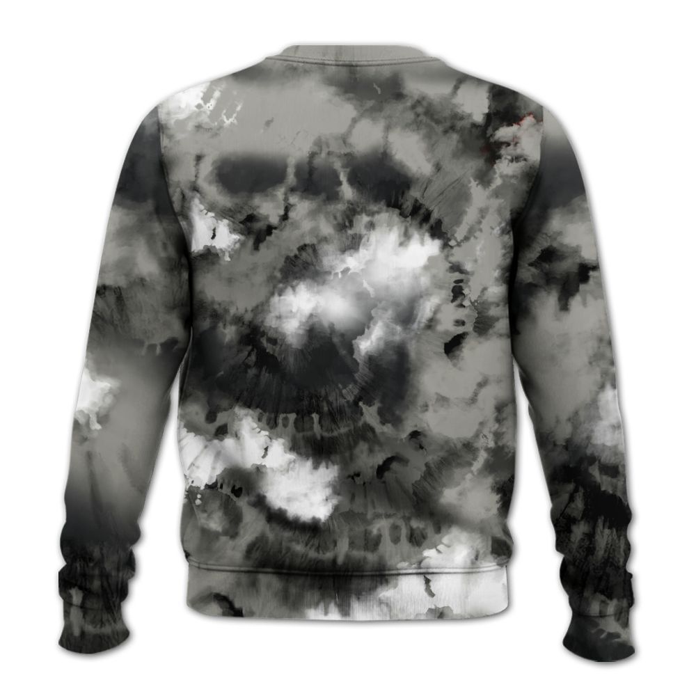 Sweatshirt To Match High Satin Shadow 1s - God Blessed Tie Dye All Over Print
