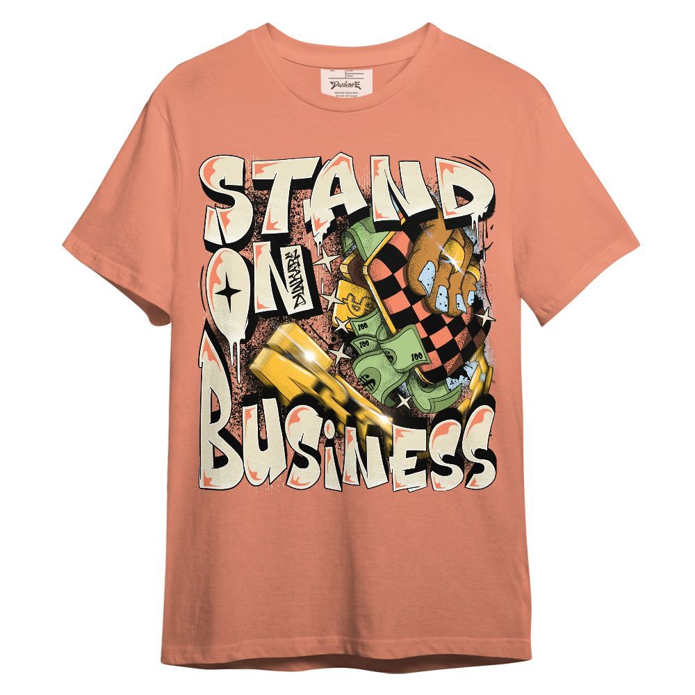 Shirt To Match DJ Khaled Crimson Bliss 5s - Stand Business Graffiti Money Graphic