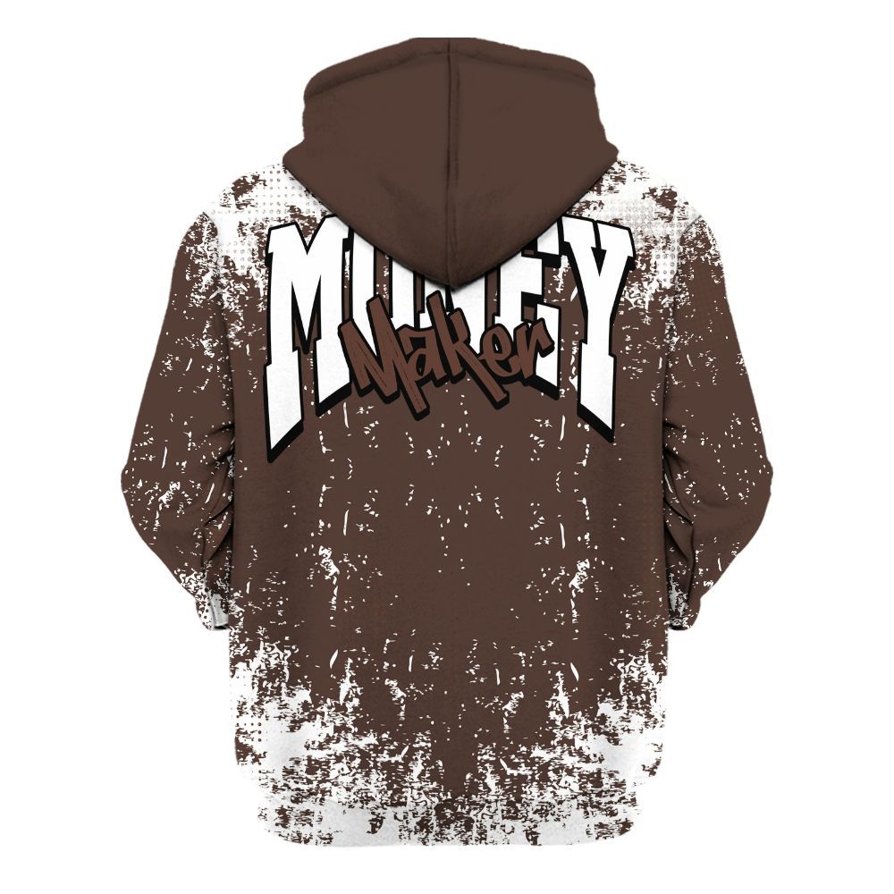 Hoodie To Match SoleFly Cafecito 12s - Move In Silence Money Street Retro All Over Print