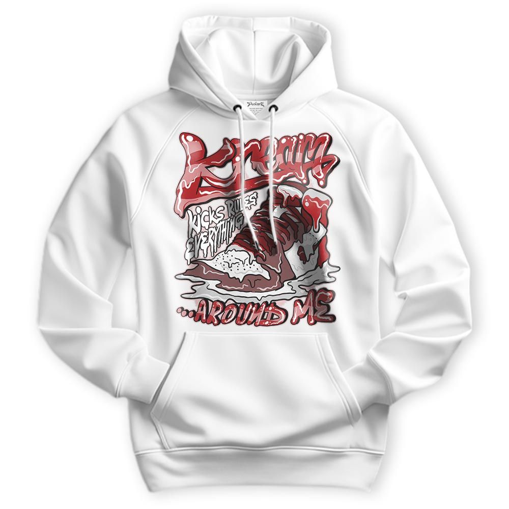Sweatshirt To Match Red Taxi 12s Hoodie - Kreamy Graphic Hoodie Unisex