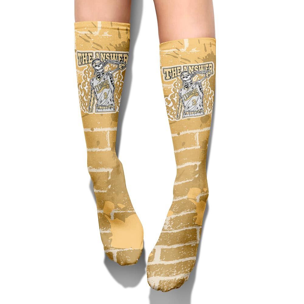 Sock To Match Craft Paris 6s - Allen Answer Skeleton Brick