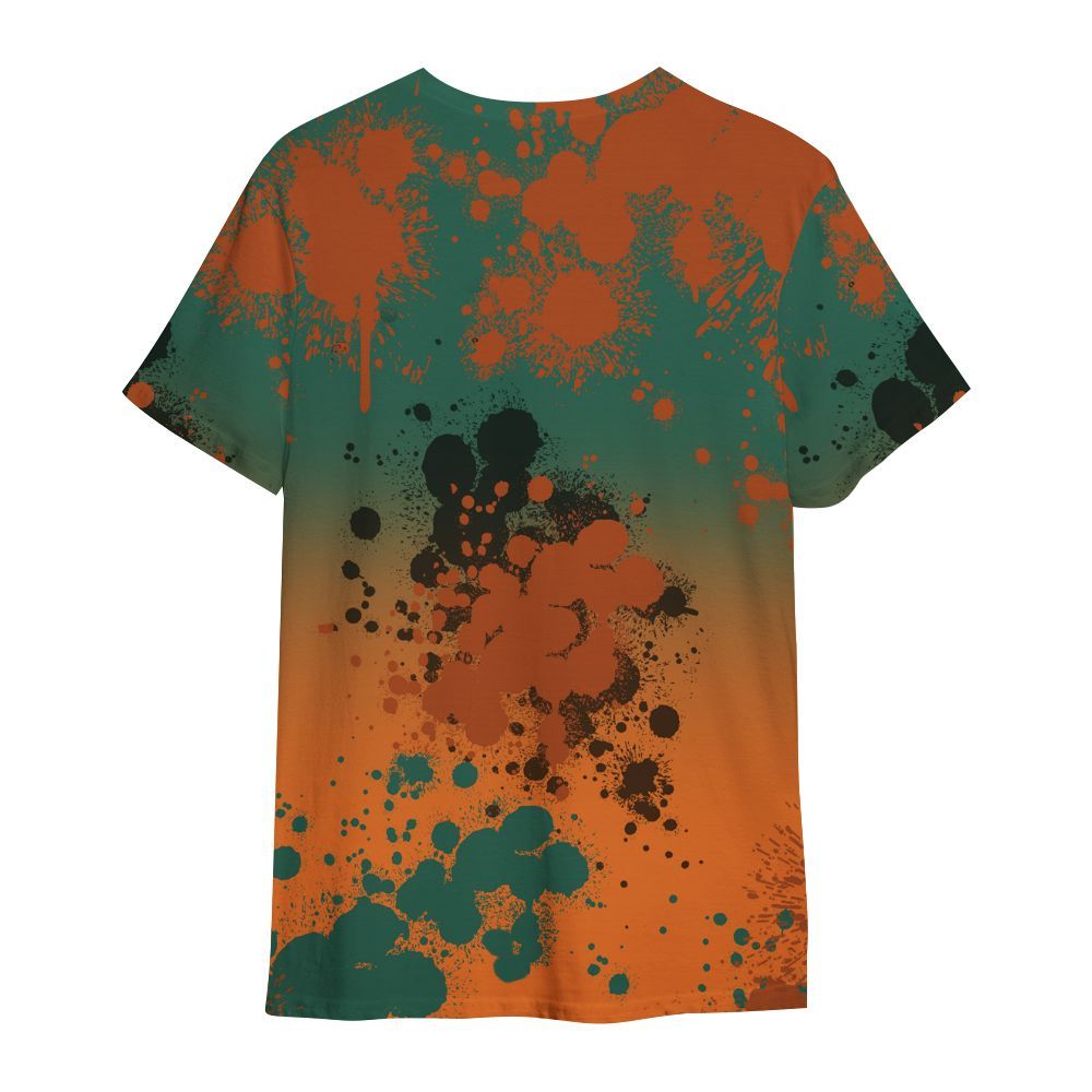 Shirt To Match Dunk Low Ceramic - God Blessed Ink Drip All Over Print