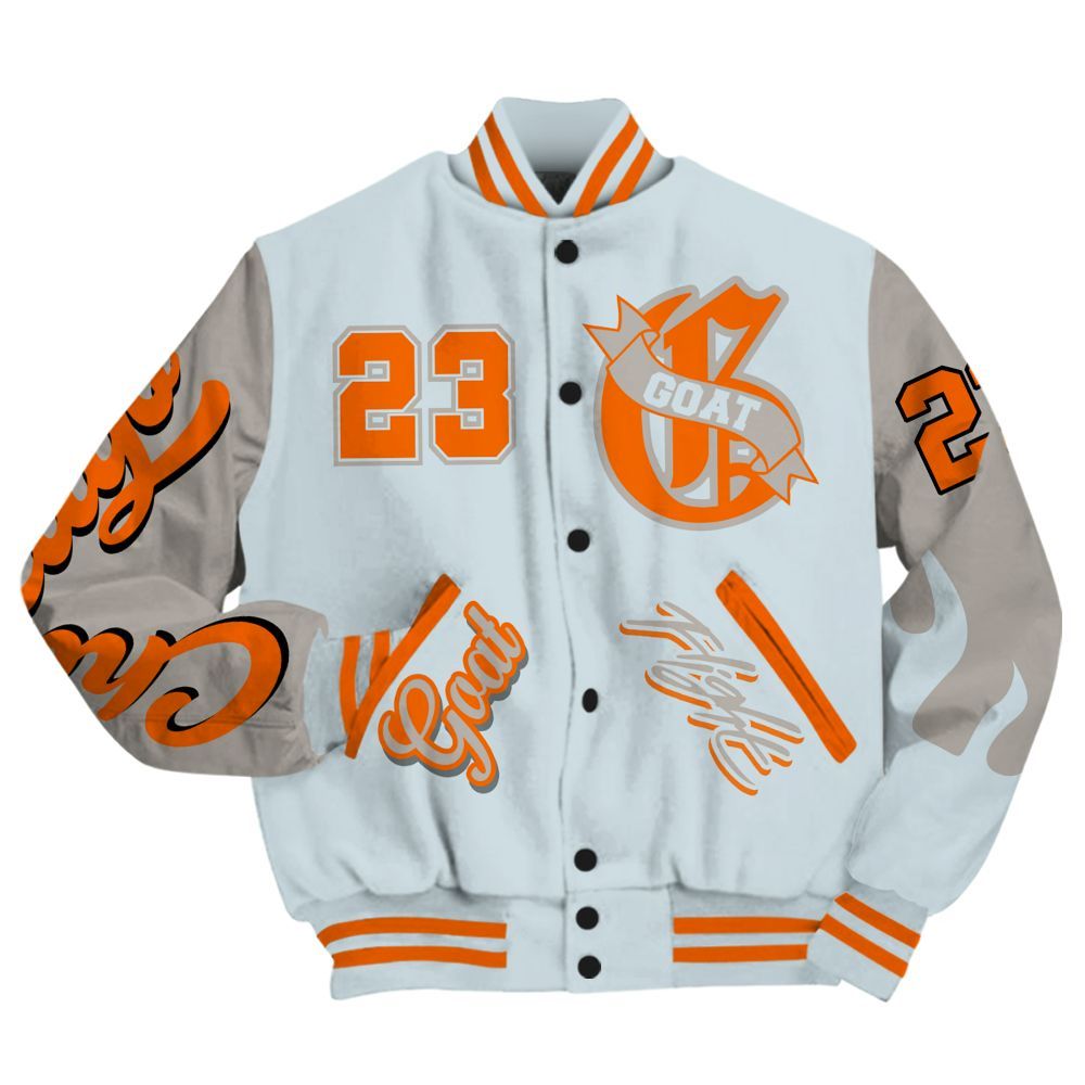 Varsity Jacket To Match Retro High OG Alaska 1s - The G.O.A.T Streetwear All Over Print