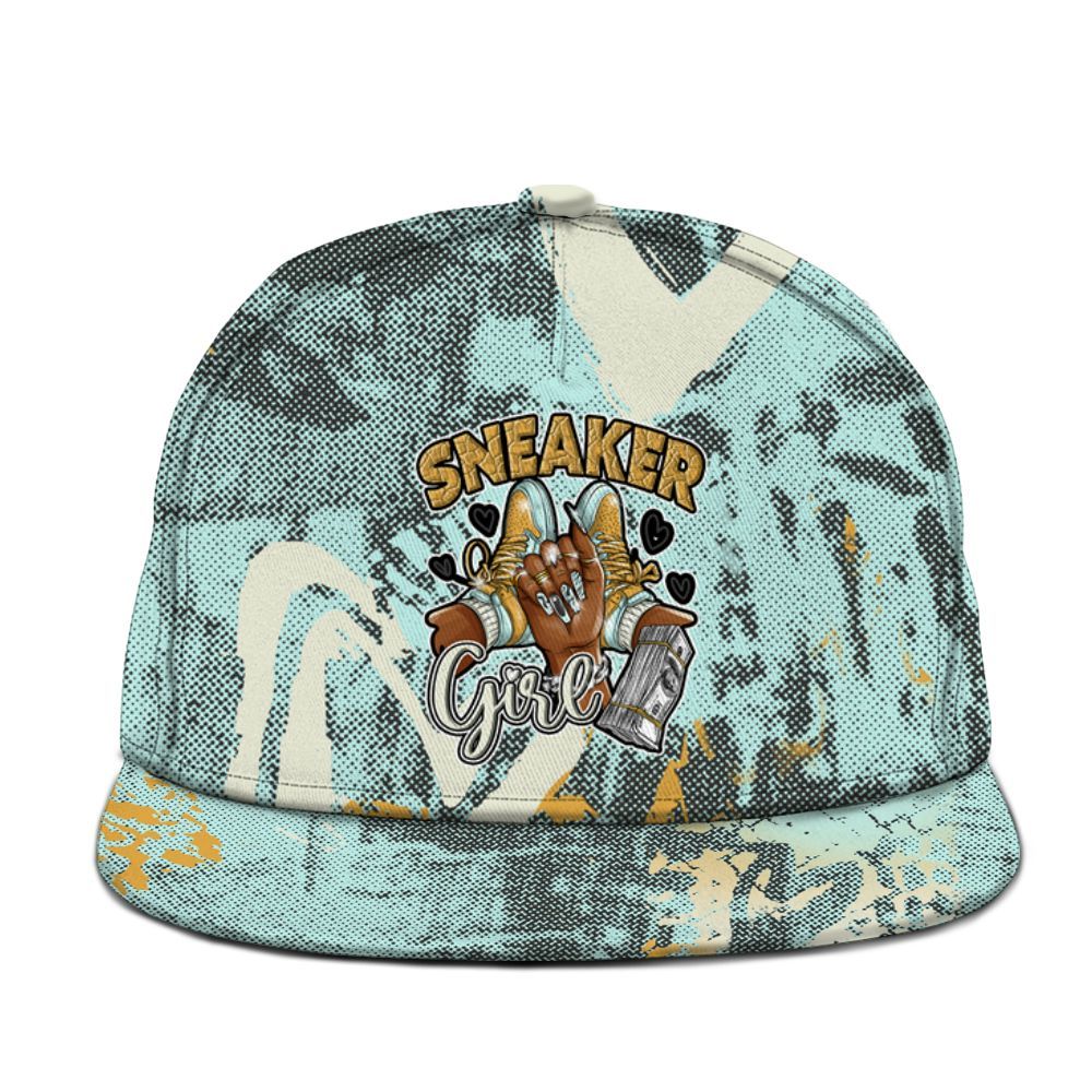 Snapback To Match Pure Platinum 4s - Sneakerz Girlz Heart Grunge Graphic