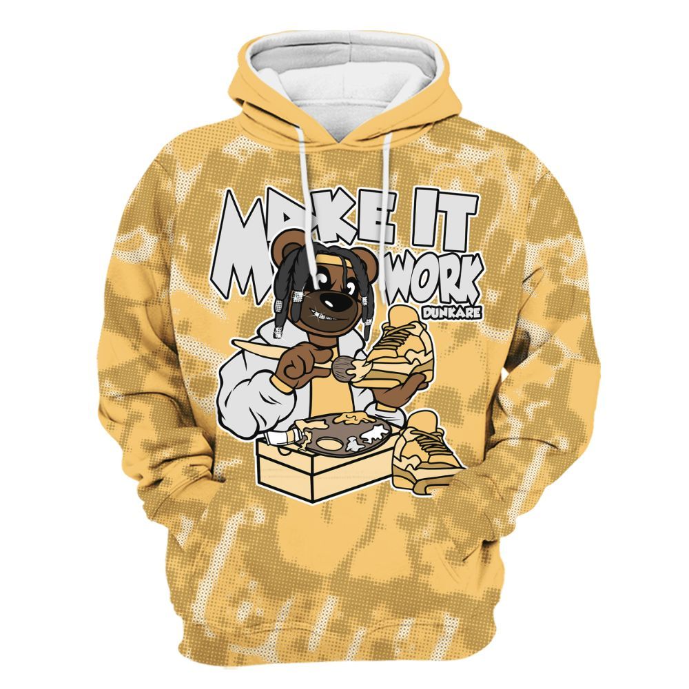 Hoodie To Match Craft Paris 6s - Pull It Off Bear Street All Over Print