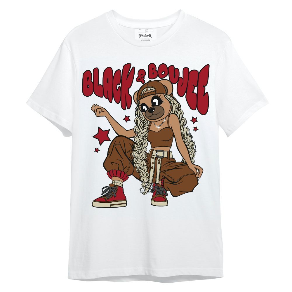 Shirt To Match Archaeo Brown 5s - Boujee Girls Bear Unisex Shirt