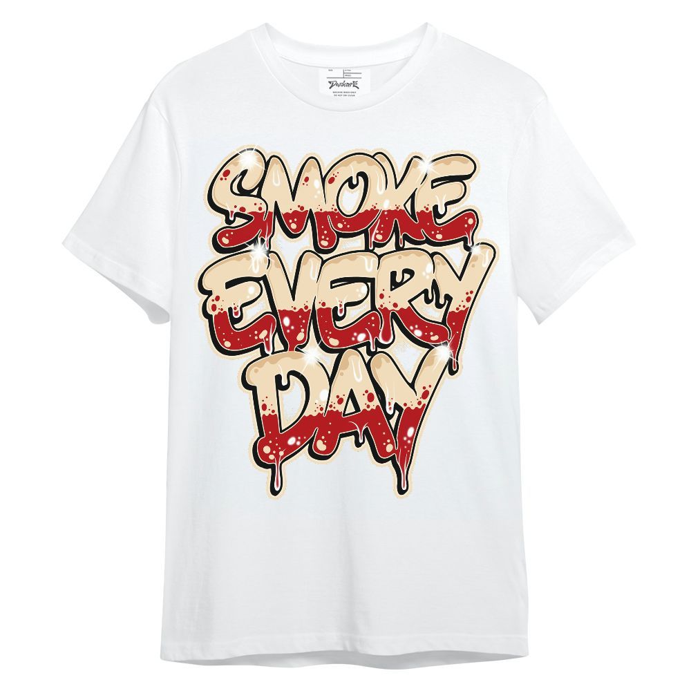 Shirt To Match Dunk Low Strawberry Waffle - Smokes Every Day Graphic Unisex Shirt