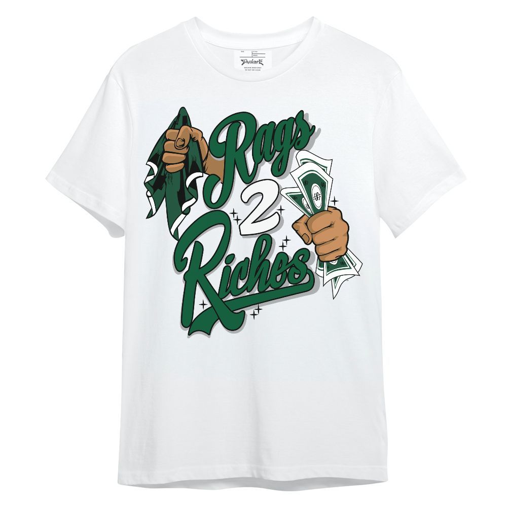 Shirt To Match High Gorge Green 1s - Rag 2 Riches Unisex Shirt