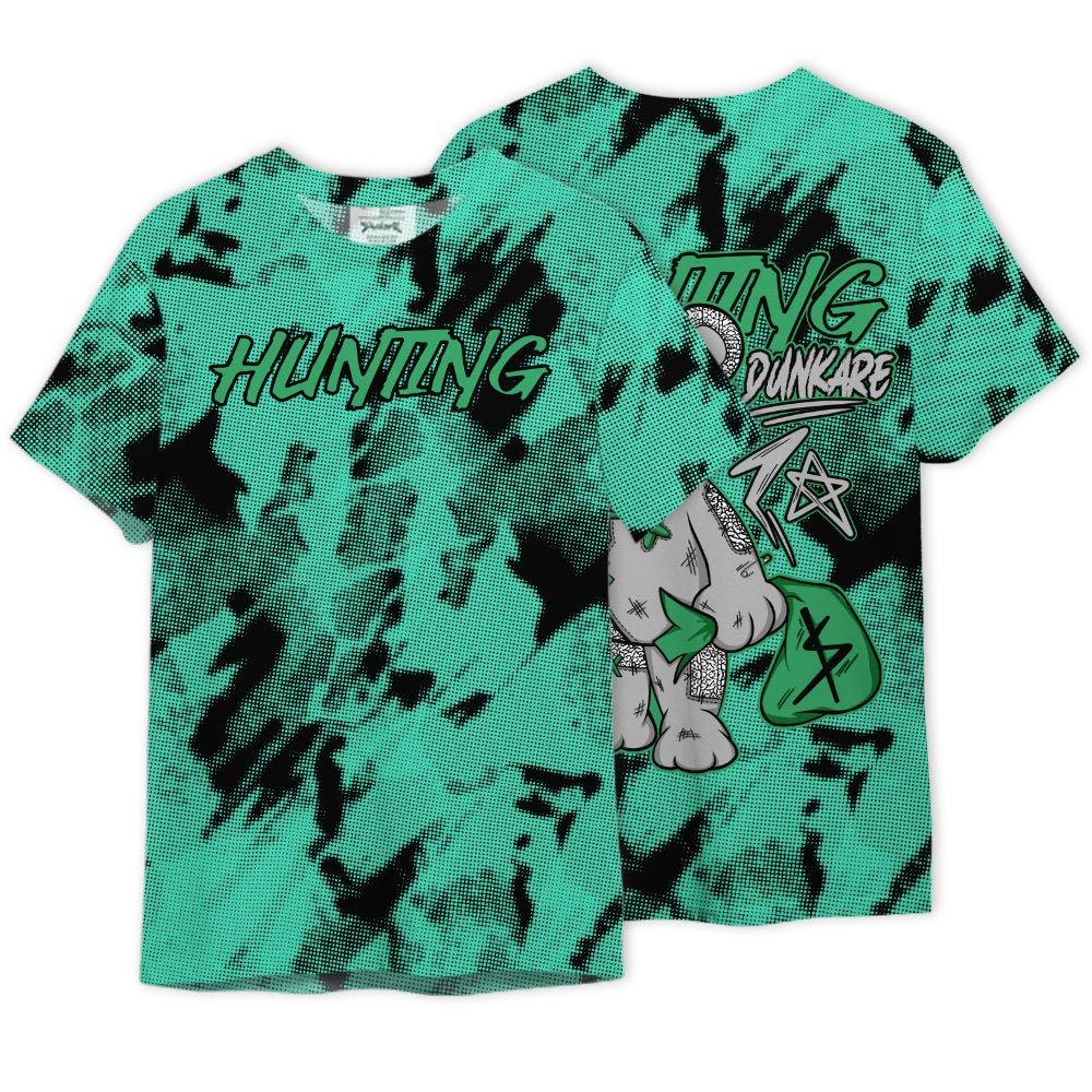 Shirt To Match Black Green Glow 3s - Bounty Hunting Bear Version 2 Shirt Unisex