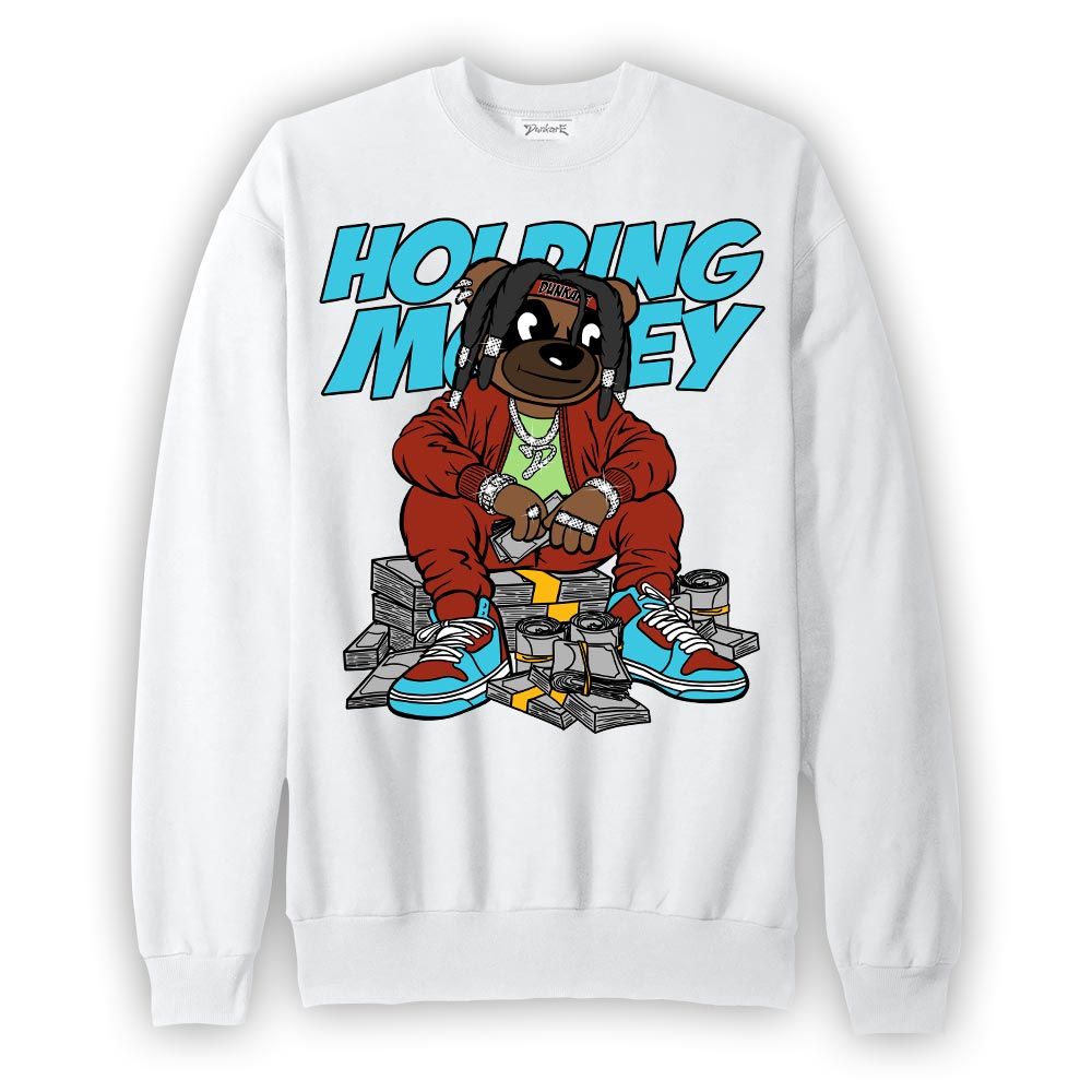 Sweatshirt To match SB Dunk Di'Orr Greenwood Sweatshirt - Possessing Moneys Bear Graphic