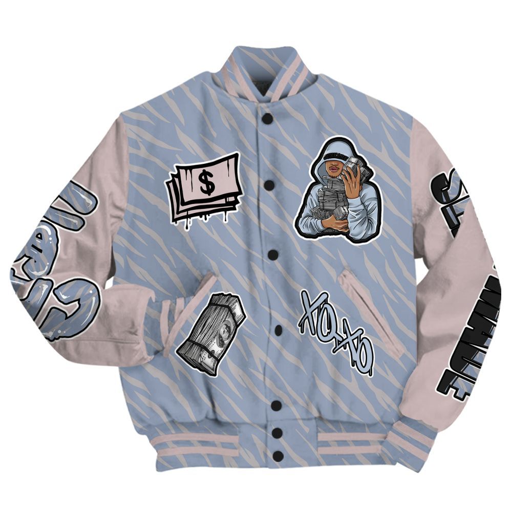 Varsity Jacket To Match Ja 2 Induction - Selfmade Unique All Over Print