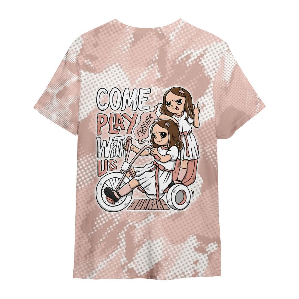 Shirt To Match Low Legend Pink 11s - Come Hangout Halloween Abstract Halftone All Over Print