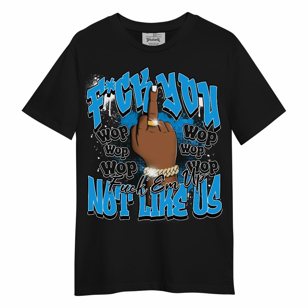 Shirt To Match Black University Blue 2022 13s - Dont Like Us Retro Unisex Shirt