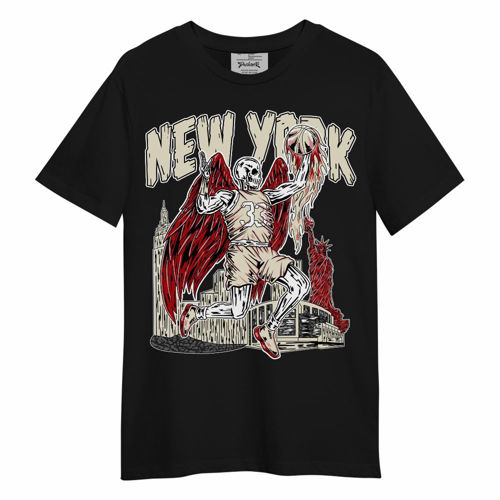 Shirt To Match Cement Grey 3s - Ewing Era Skeleton Unisex Shirt