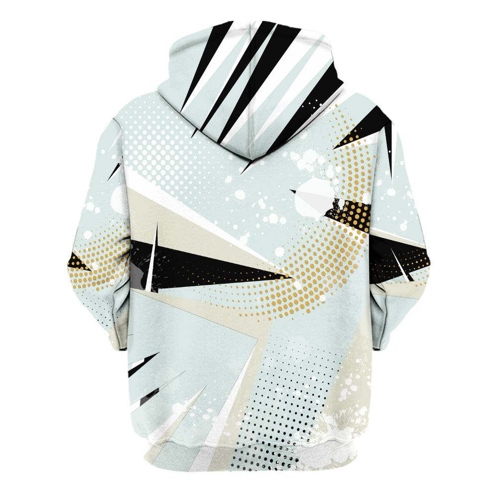 Hoodie To Match Pure Platinum 4s - Poly Trust No One Dripping All Over Print