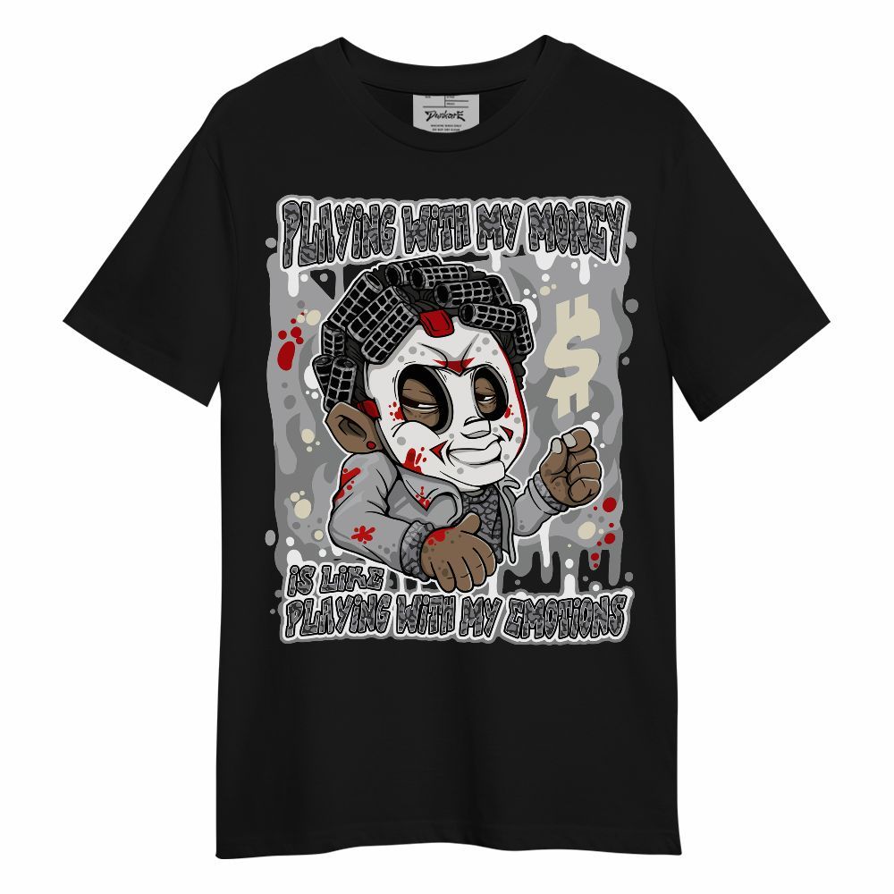 Shirt To Match Cement Grey 3s - Playing With My Money Graphic Unisex Shirt