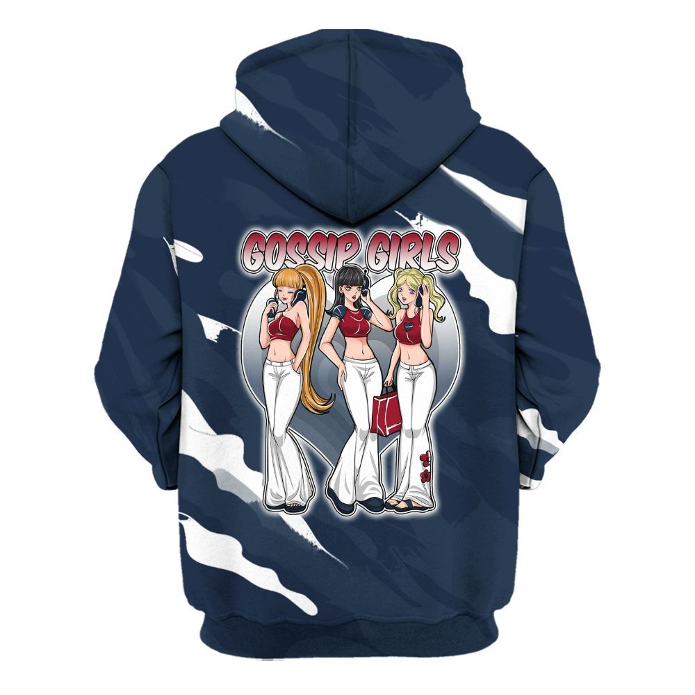 Hoodie To Match Retro Olympic 6s - Gossip'Girls All Over Print