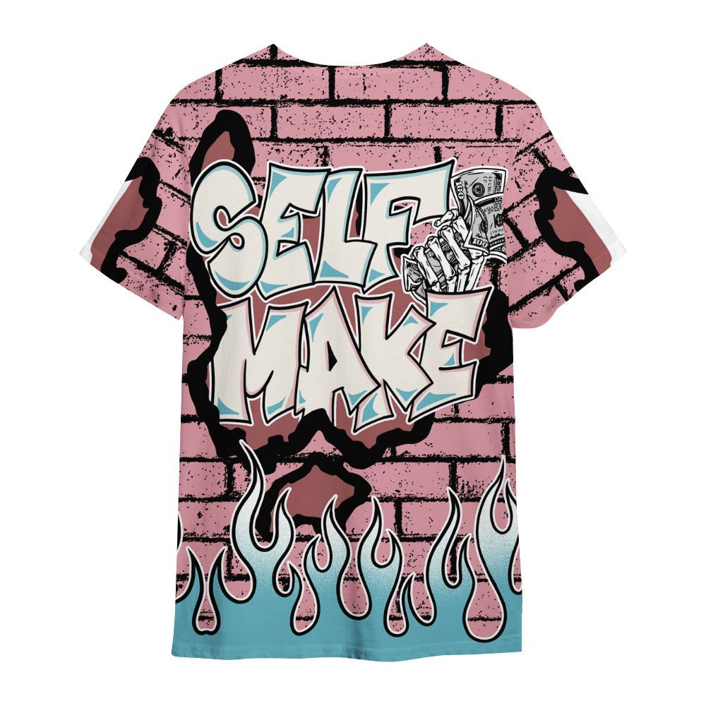 Shirt To Match Doernbecher 6s - Self Make Skeleton Crashed All Over Print