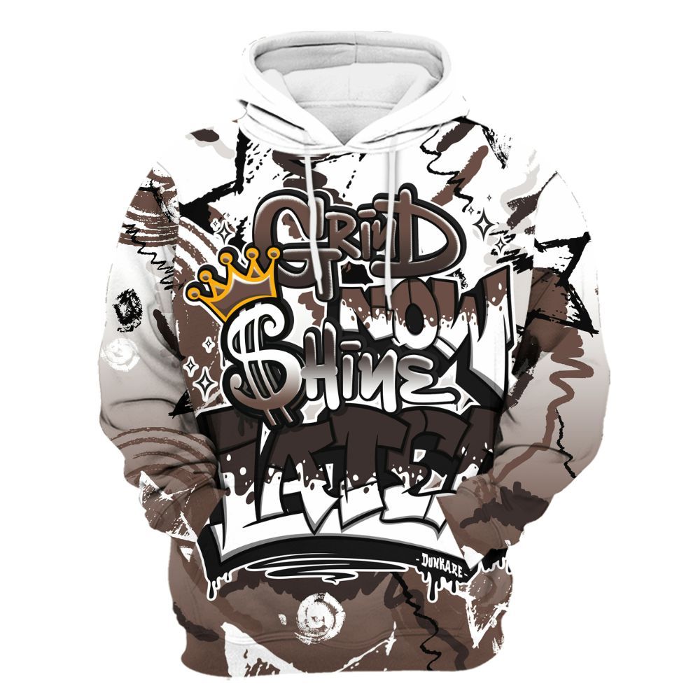 Hoodie To Match Air Force 1 Low Escape - Grind Shine Later Drip All Over Print