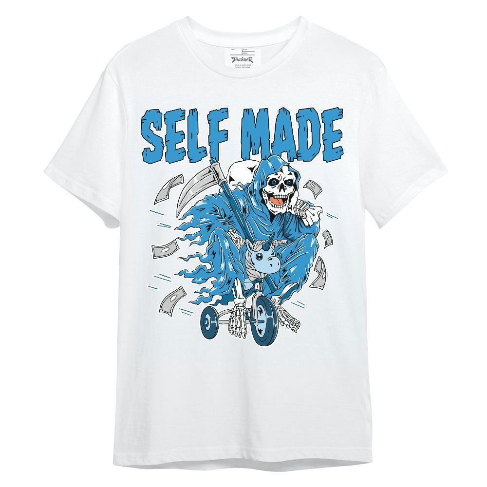 Shirt To Match Powder Blue 9s - Self Make Skeleton Unisex Shirt