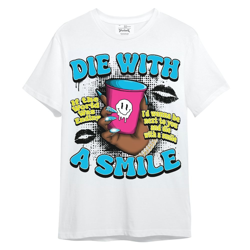 Shirt To Match Tokyo Nights Stewie 3s - Die With A Smile Graphic Unisex Shirt