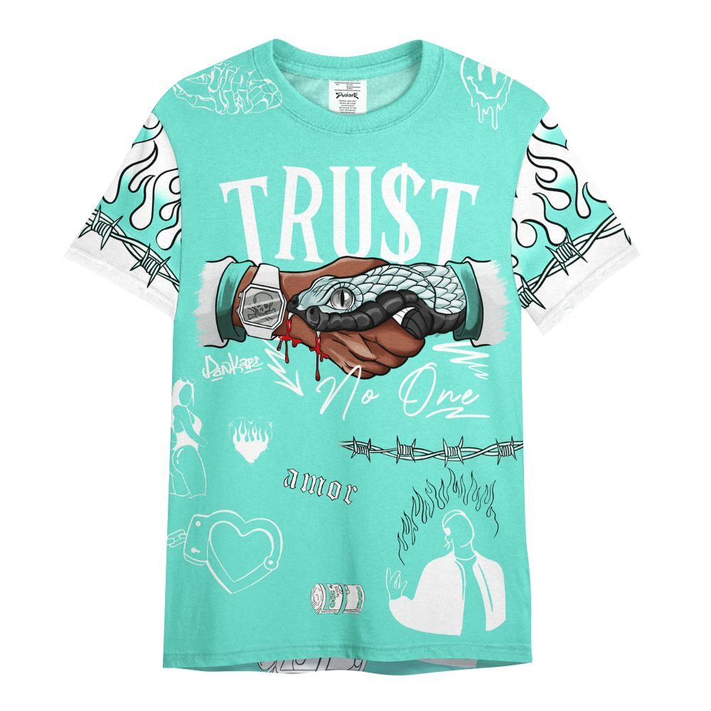 Shirt To Match Retro Low Igloo 11s - Snake Trust No One All Over Print