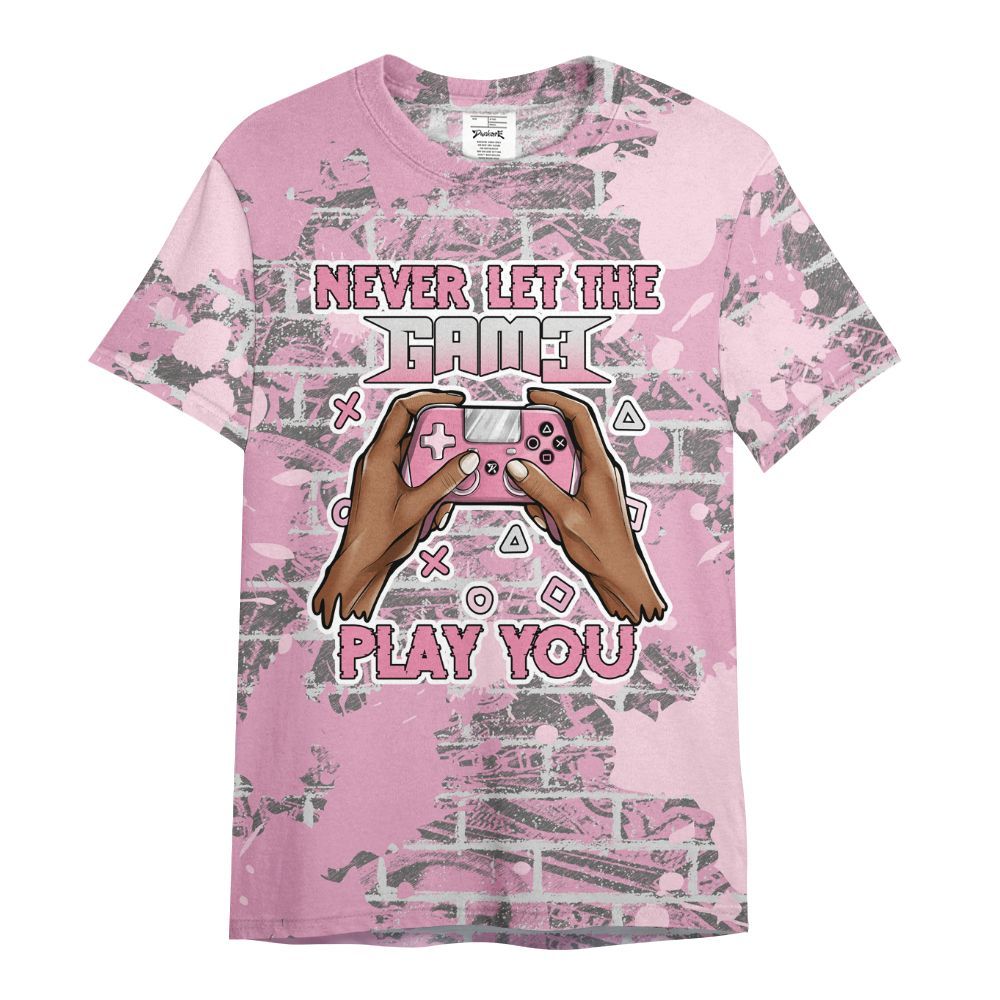 Shirt To Match Orchid 4s - PlayGame Human Brick All Over Print