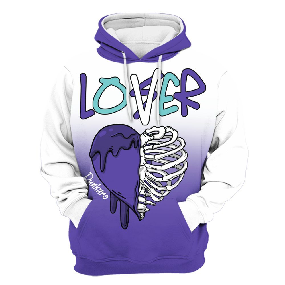 Hoodie To Match Low Hornets 1s - Loser Lover Dripping All Over Print