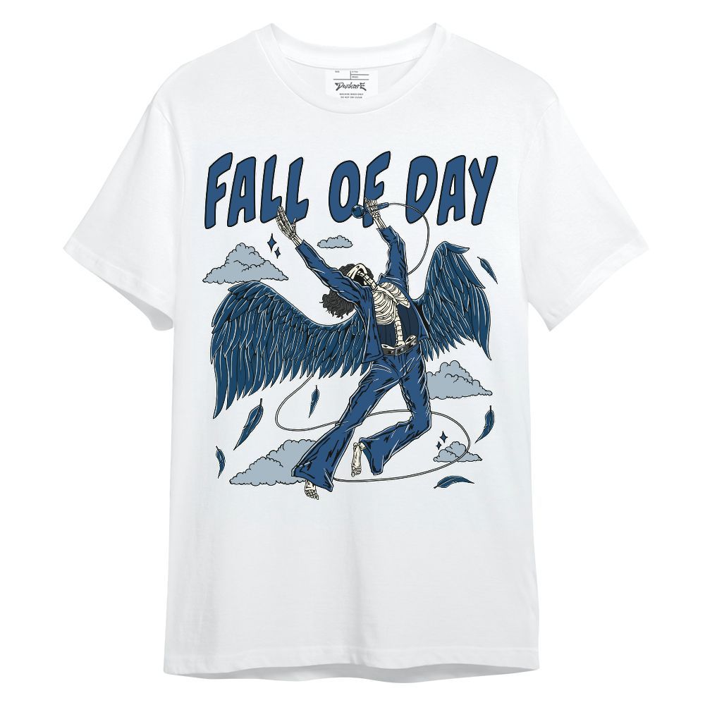 Shirt To Match High OG Midnight Navy 1s - Fall Of Days Skeleton Unisex Shirt
