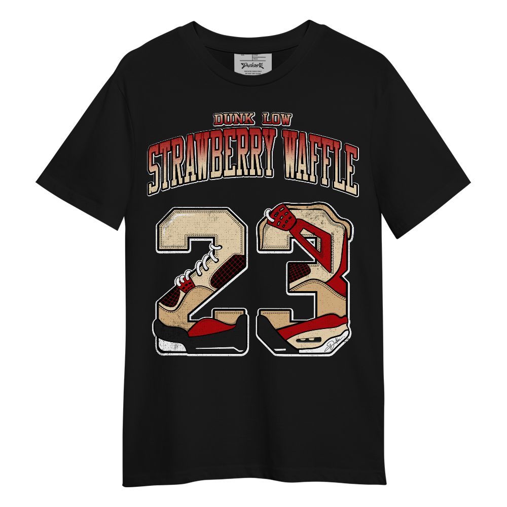 Shirt To Match Dunk Low Strawberry Waffle - Number 23 Dirty 4s Unisex Shirt