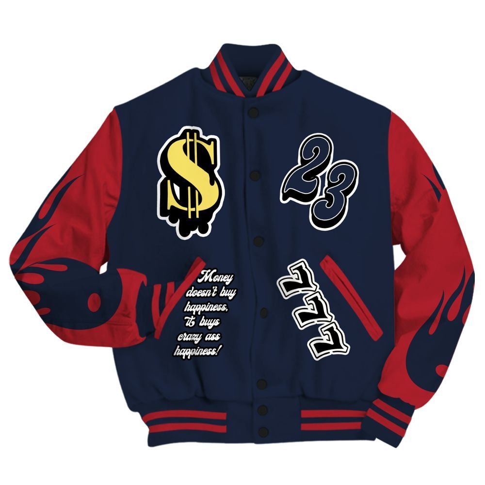 Varsity Jacket To Match Dunk Low COJP What The 2024 - Shoe Game Crazy Graphic All Over Print