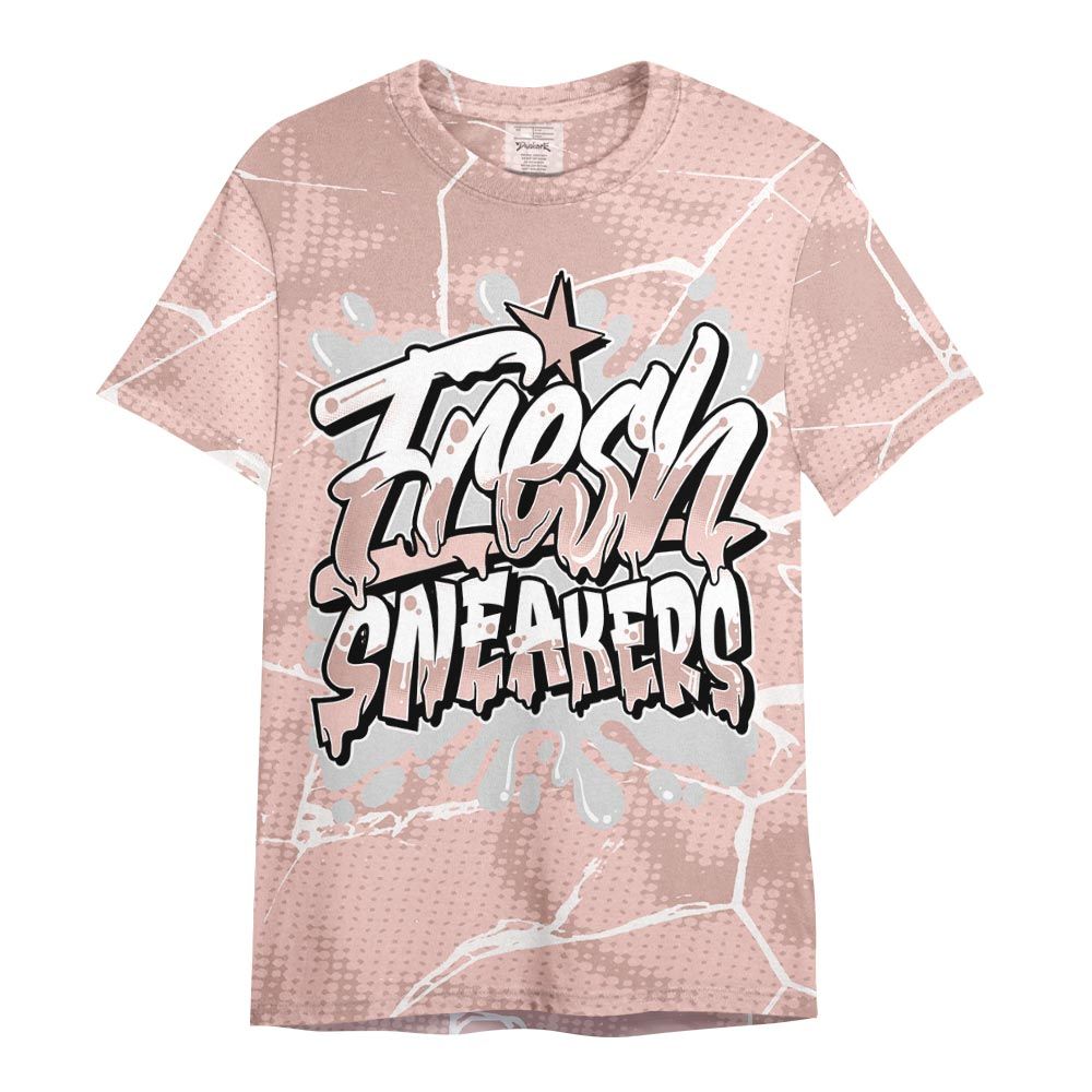 Shirt To Match Low Legend Pink 11s - Fresh Shoe White Graphic Crack Shirt Unisex